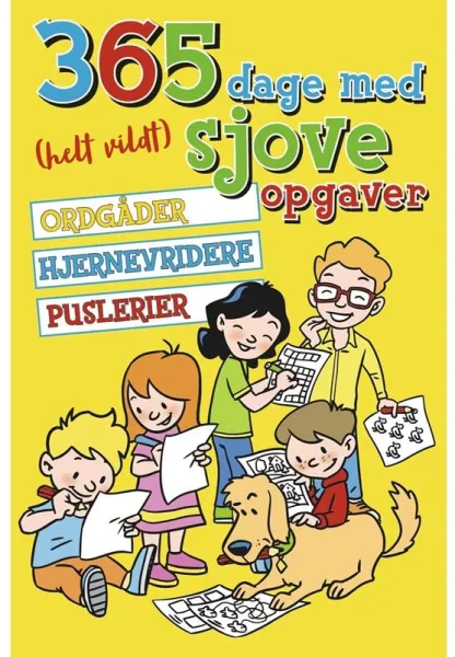 365 päivää hullunhauskoja tehtäviä - Lastenkirja - pokkari