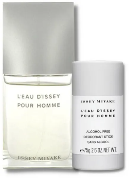 Issey Miyake - Leau DIssey Pour Homme -setti - 75 ml Edt & Deodorantti