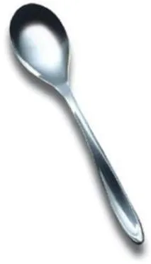 Teelusikka P1, ruostumatonta terästä, 12,3 cm, 12 kpl.